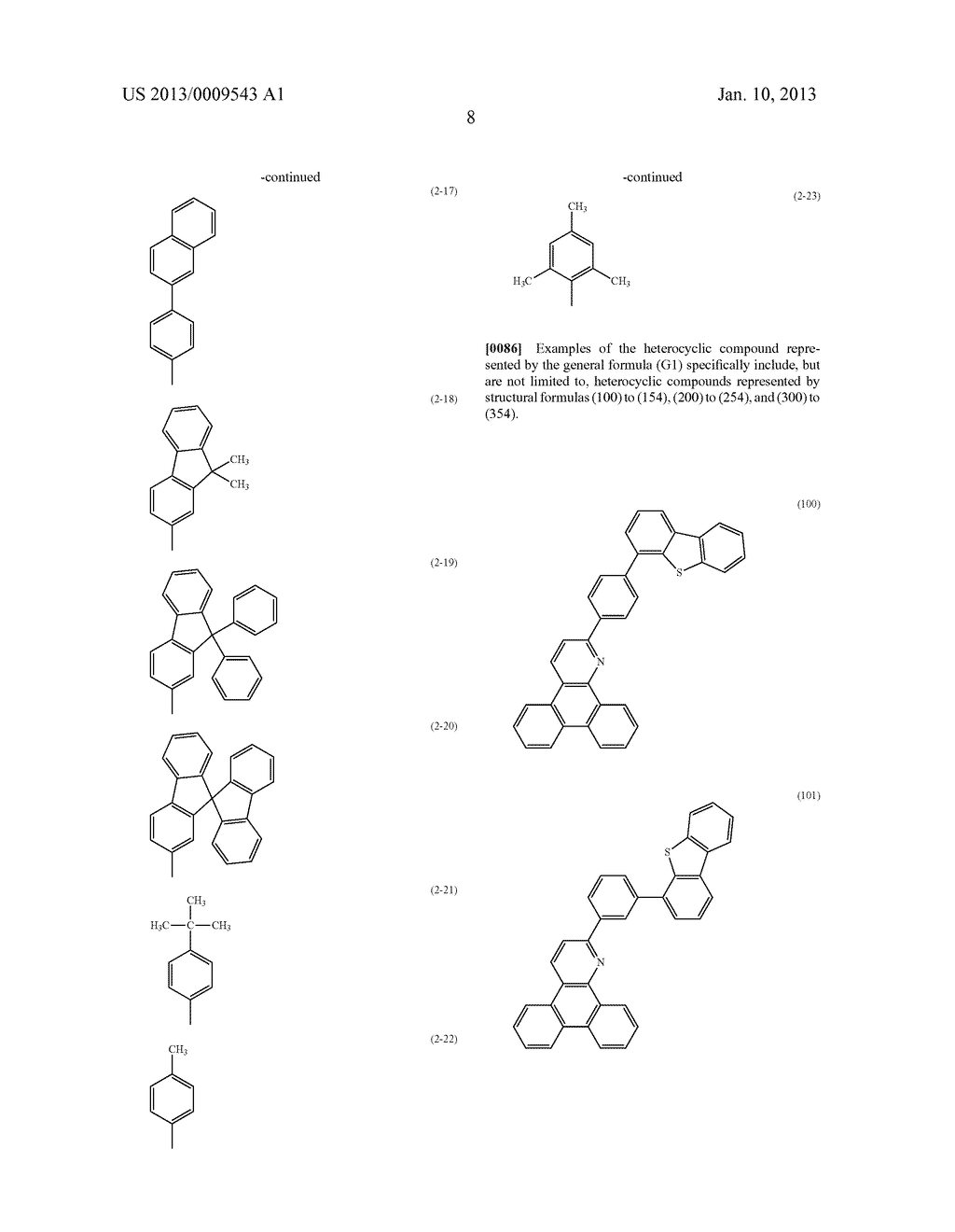 HETEROCYCLIC COMPOUND, LIGHT-EMITTING ELEMENT, LIGHT-EMITTING DEVICE,     ELECTRONIC DEVICE, AND LIGHTING DEVICE - diagram, schematic, and image 31