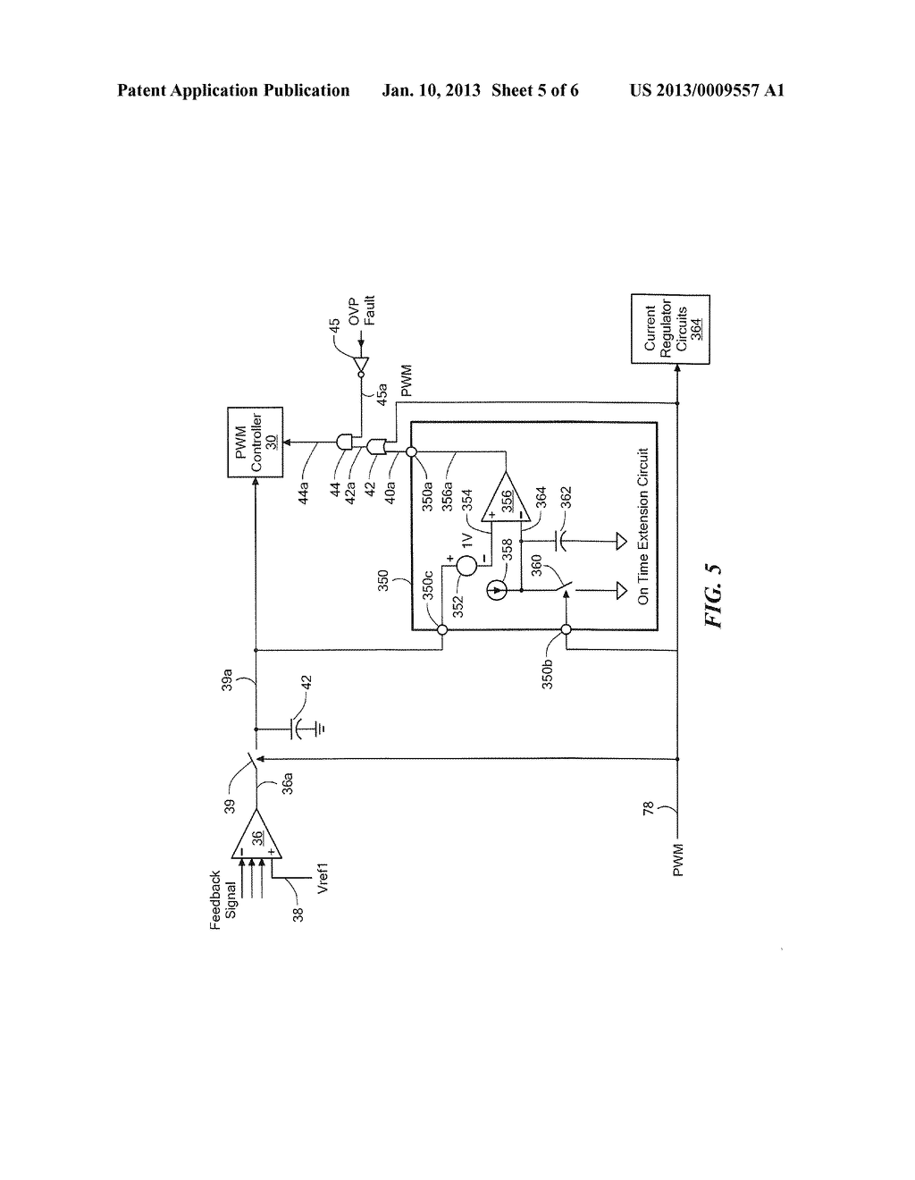 Electronic Circuits and Techniques for Improving a Short Duty Cycle     Behavior of a DC-DC Converter Driving a Load - diagram, schematic, and image 06