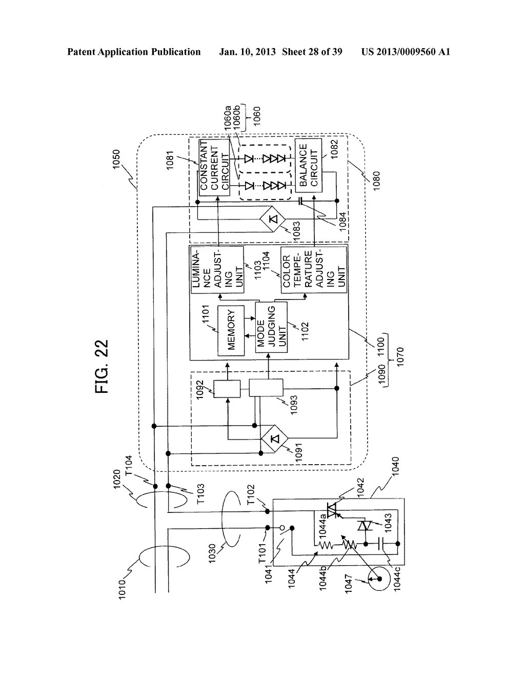 ILLUMINATION LIGHT CONTROL APPARATUS AND LED ILLUMINATION SYSTEM - diagram, schematic, and image 29