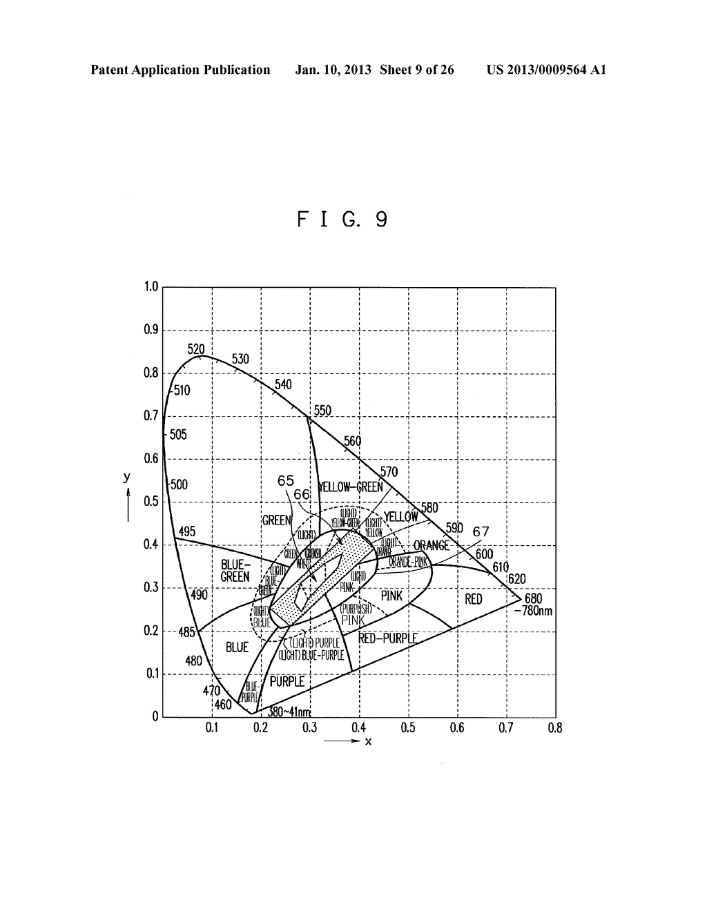 WHITE LIGHT EMITTING APPARATUS AND LINE ILLUMINATOR USING THE SAME IN     IMAGE READING APPARATUS - diagram, schematic, and image 10