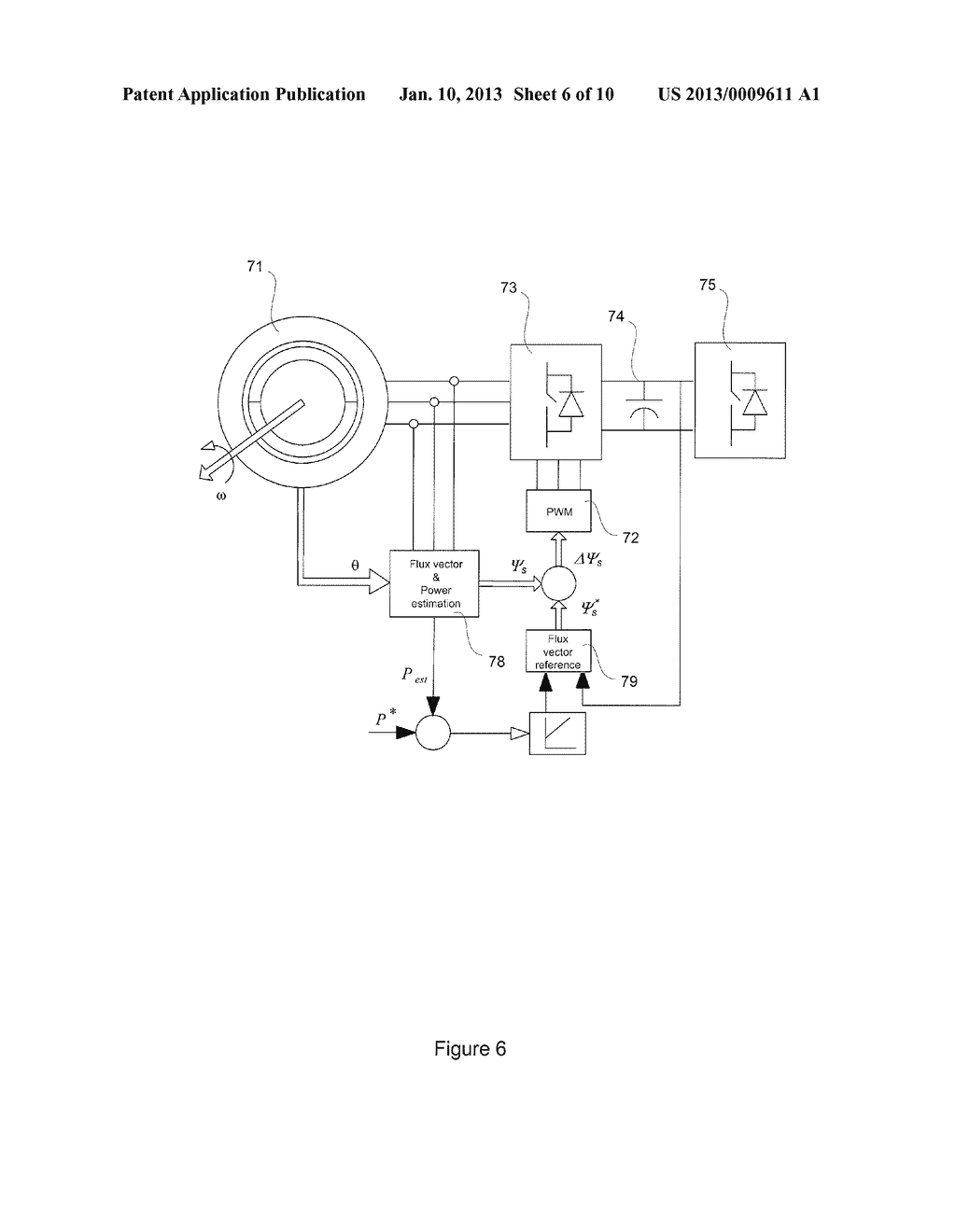 DIRECT POWER AND STATOR FLUX VECTOR CONTROL OF A GENERATOR FOR WIND ENERGY     CONVERSION SYSTEM - diagram, schematic, and image 07