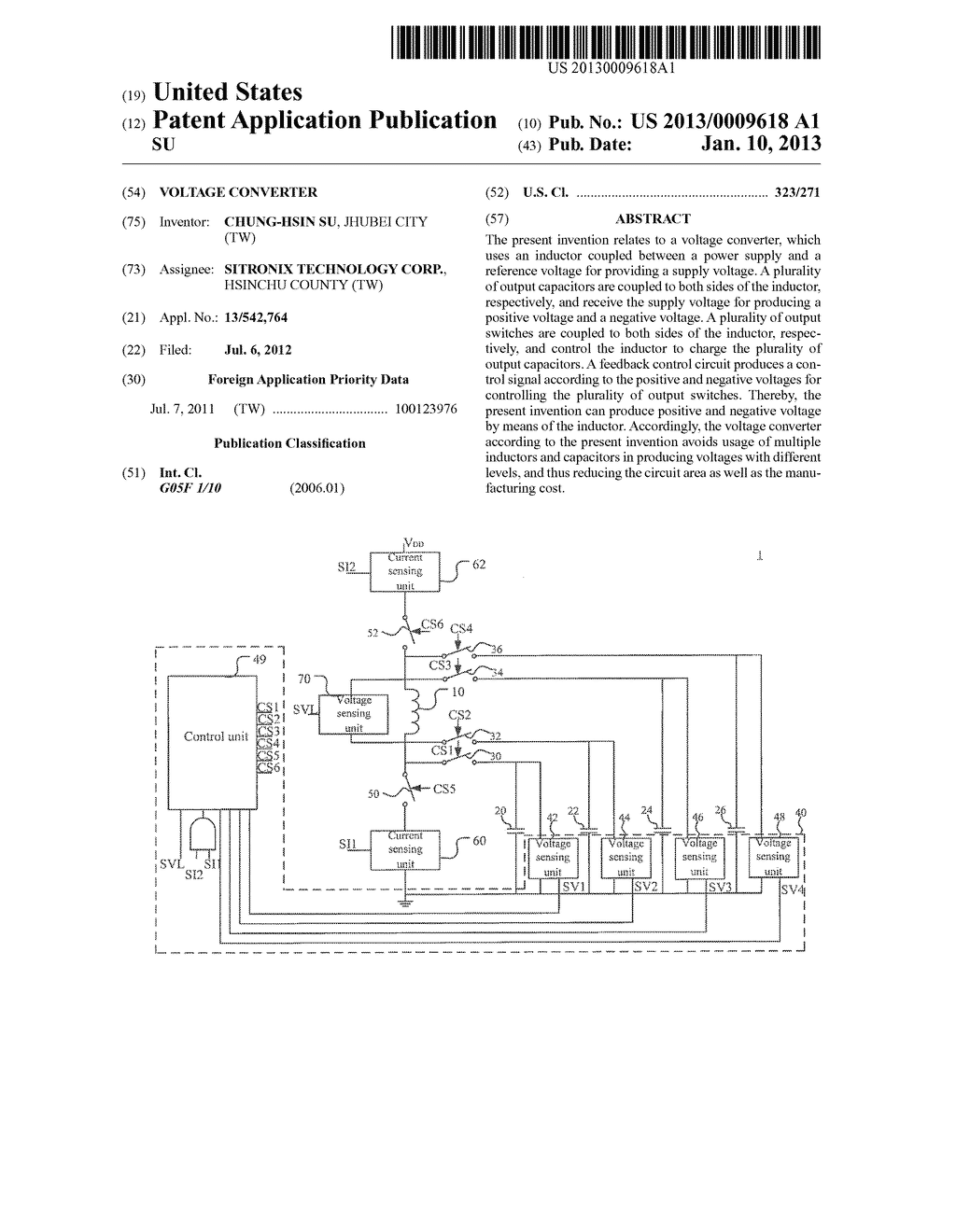 VOLTAGE CONVERTER - diagram, schematic, and image 01