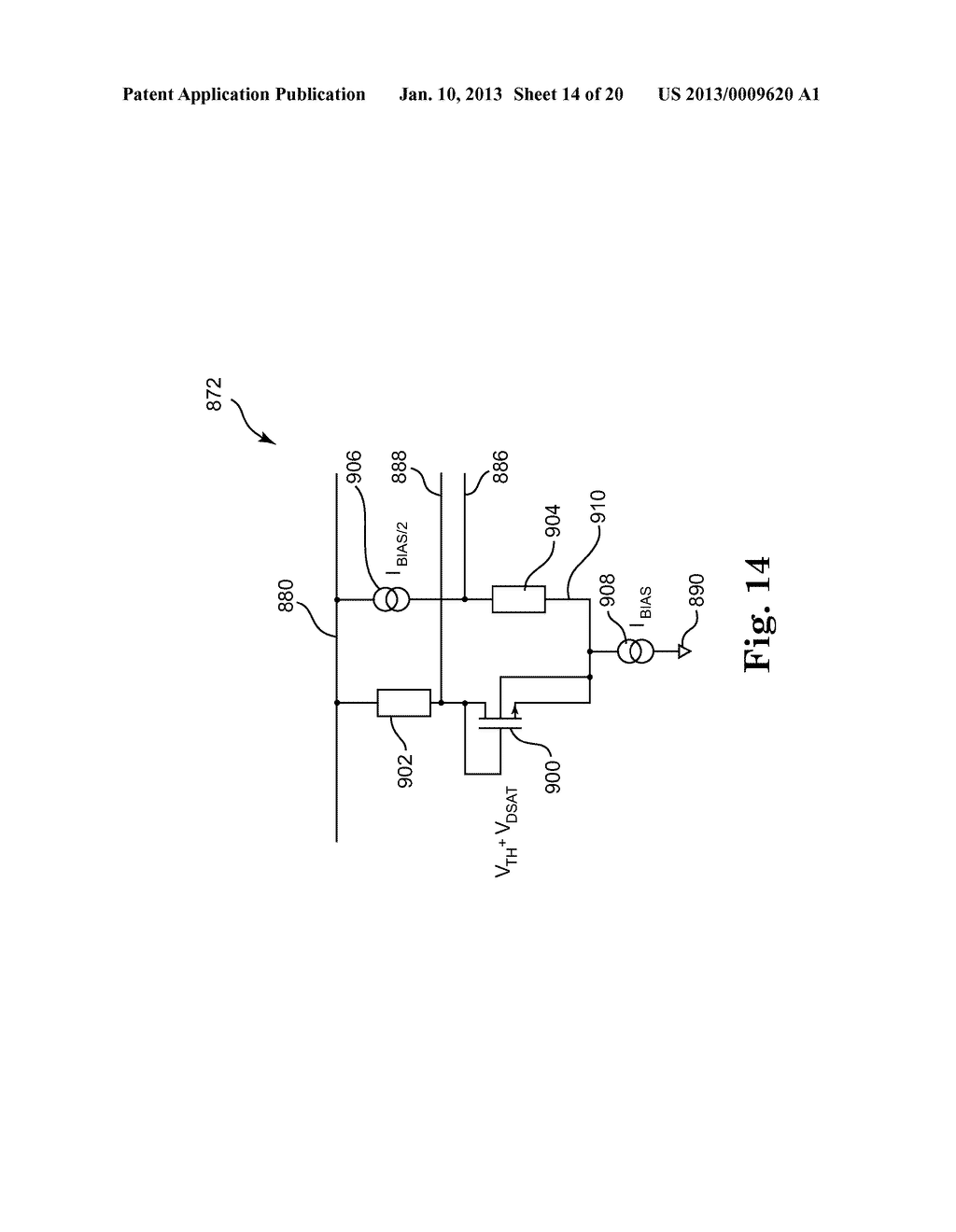 SYSTEM INCLUDING AN OFFSET VOLTAGE ADJUSTED TO COMPENSATE FOR VARIATIONS     IN A TRANSISTOR - diagram, schematic, and image 15