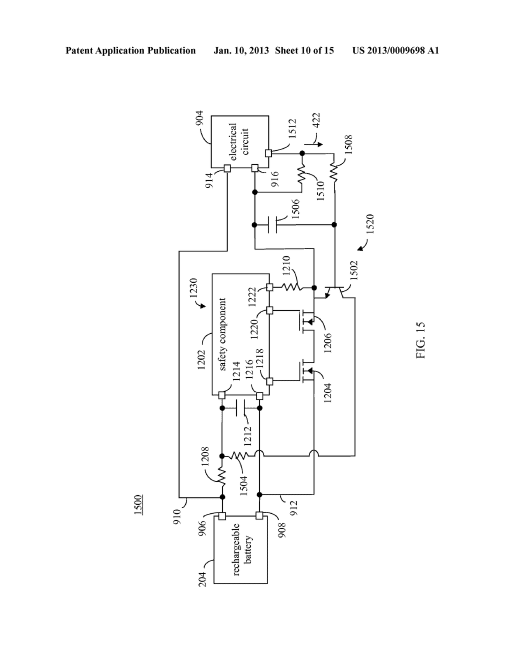 REDUCING CURRENT LEAKAGE AND IMPROVING SHELF LIFE TIME OF     BATTERY-BASED-DEVICES - diagram, schematic, and image 11