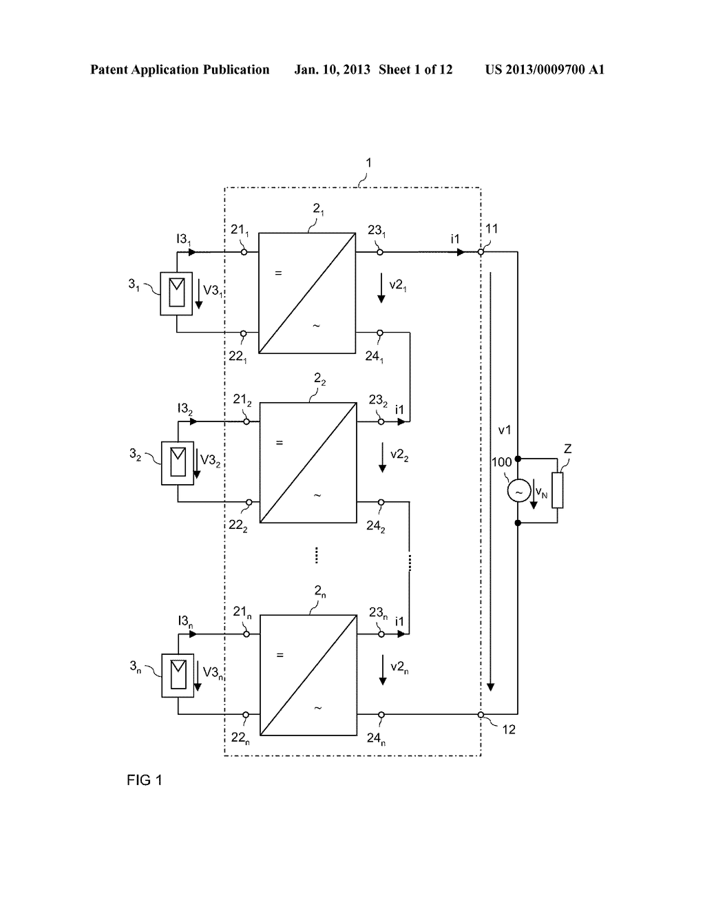 Power Converter Circuit with AC Output - diagram, schematic, and image 02