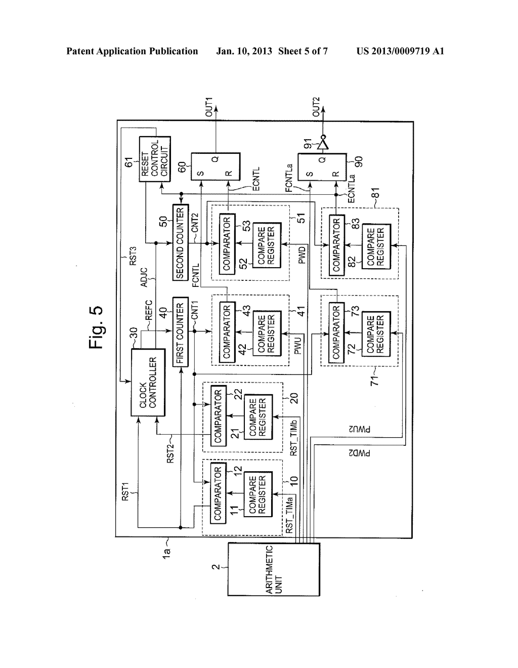 PULSE WIDTH MODULATION CONTROLLER AND PULSE WAVEFORM CONTROL METHOD - diagram, schematic, and image 06