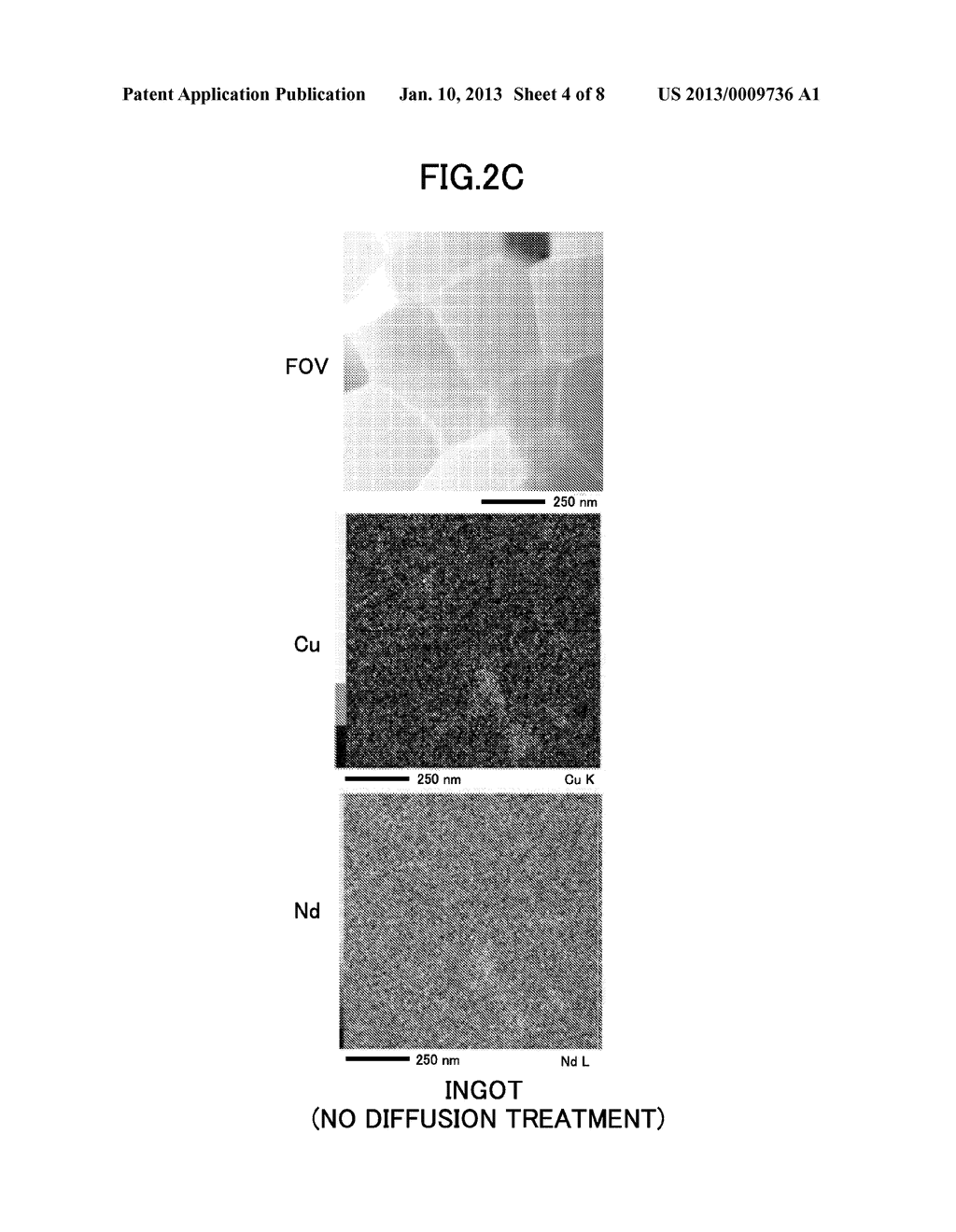 ANISOTROPIC RARE EARTH MAGNET POWDER, METHOD FOR PRODUCING THE SAME, AND     BONDED MAGNET - diagram, schematic, and image 05