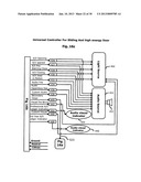 Visual and Audio Warning System Including Test Ledger for Automated Door diagram and image