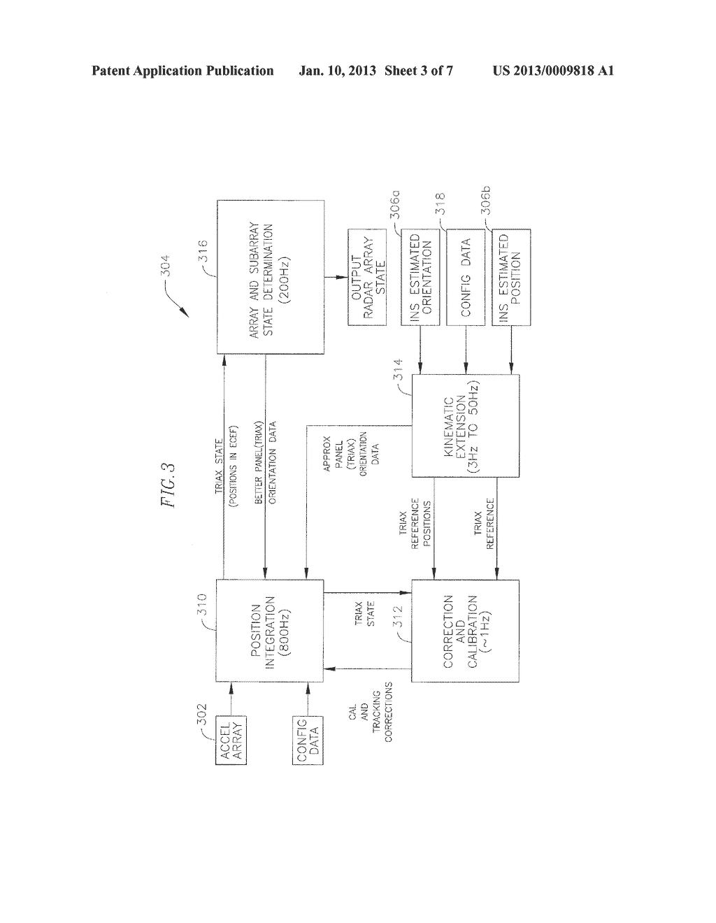 SYSTEMS AND METHODS FOR DETERMINING A POSITIONAL STATE OF AN AIRBORNE     ARRAY ANTENNA USING DISTRIBUTED ACCELEROMETERS - diagram, schematic, and image 04