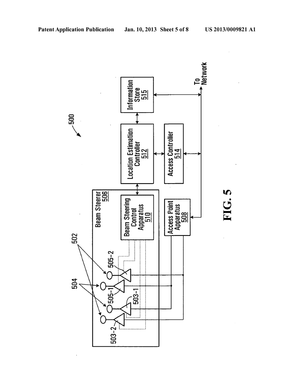 METHOD AND APPARATUS FOR ESTIMATING LOCATION OF A WIRELESS STATION USING     MULTI-BEAM TRANSMISSION - diagram, schematic, and image 06