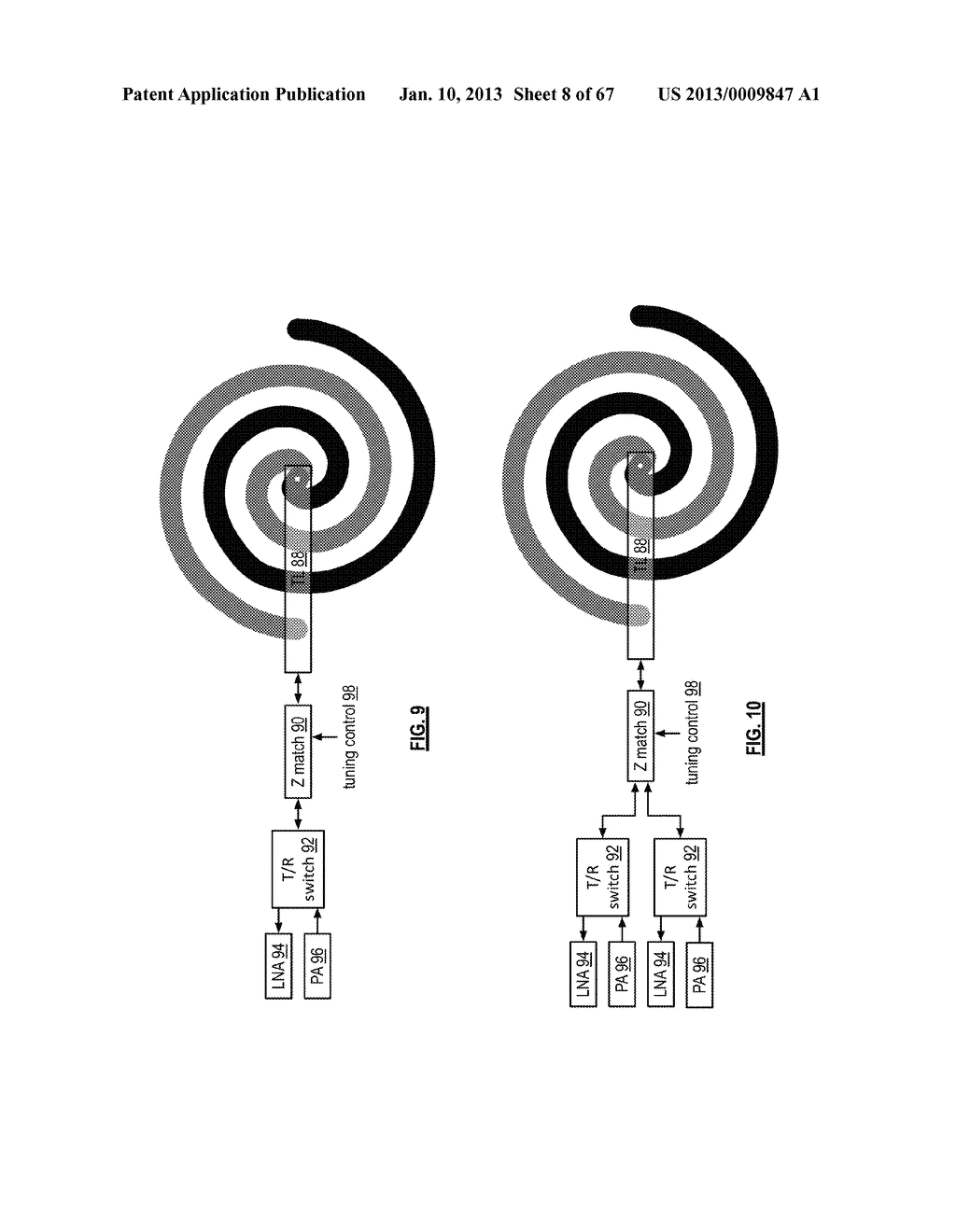 MULTIPLE SPIRAL ANTENNA - diagram, schematic, and image 09