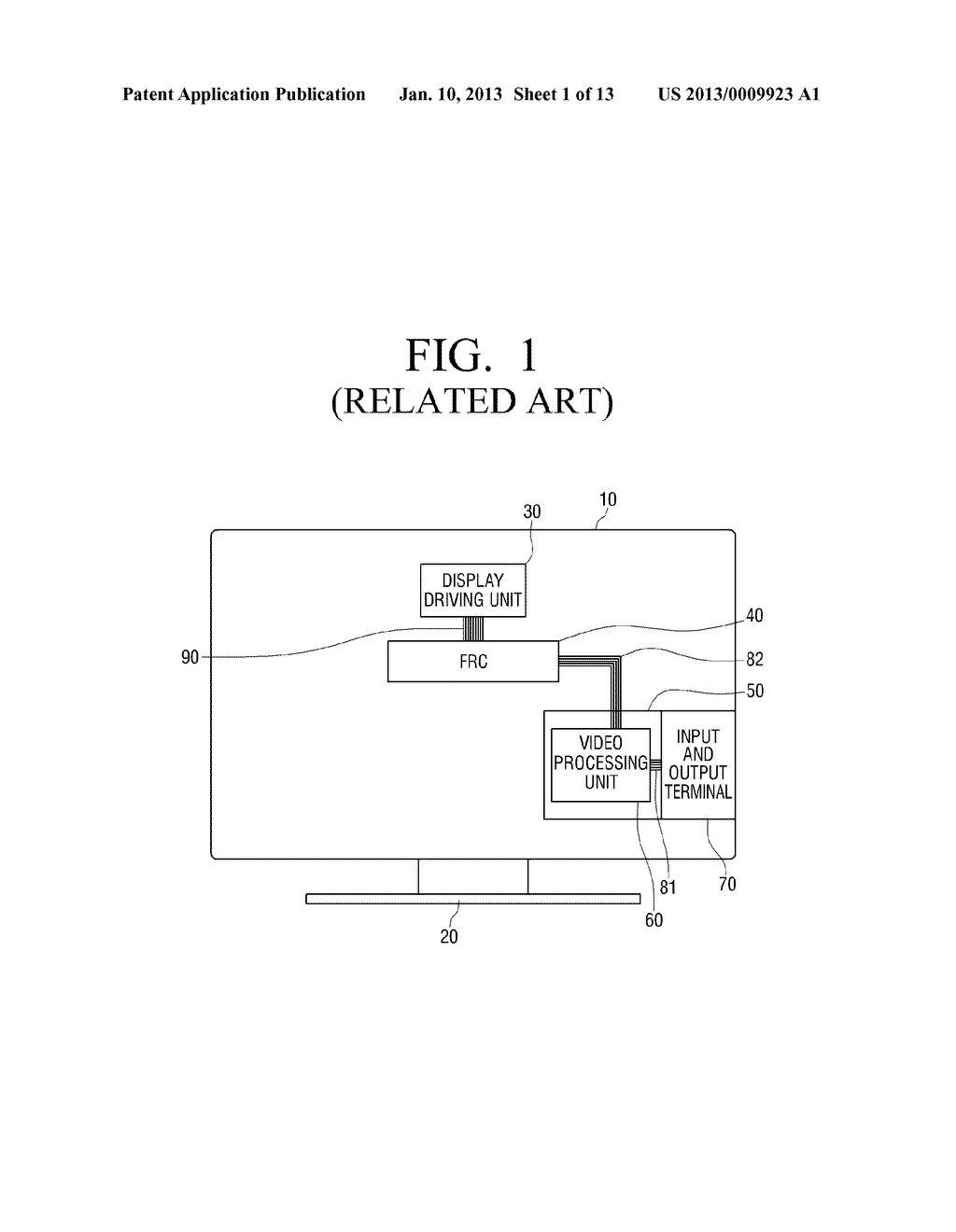 DISPLAY APPARATUS HAVING DISPLAY DRIVING UNIT ON LOWER PART - diagram, schematic, and image 02