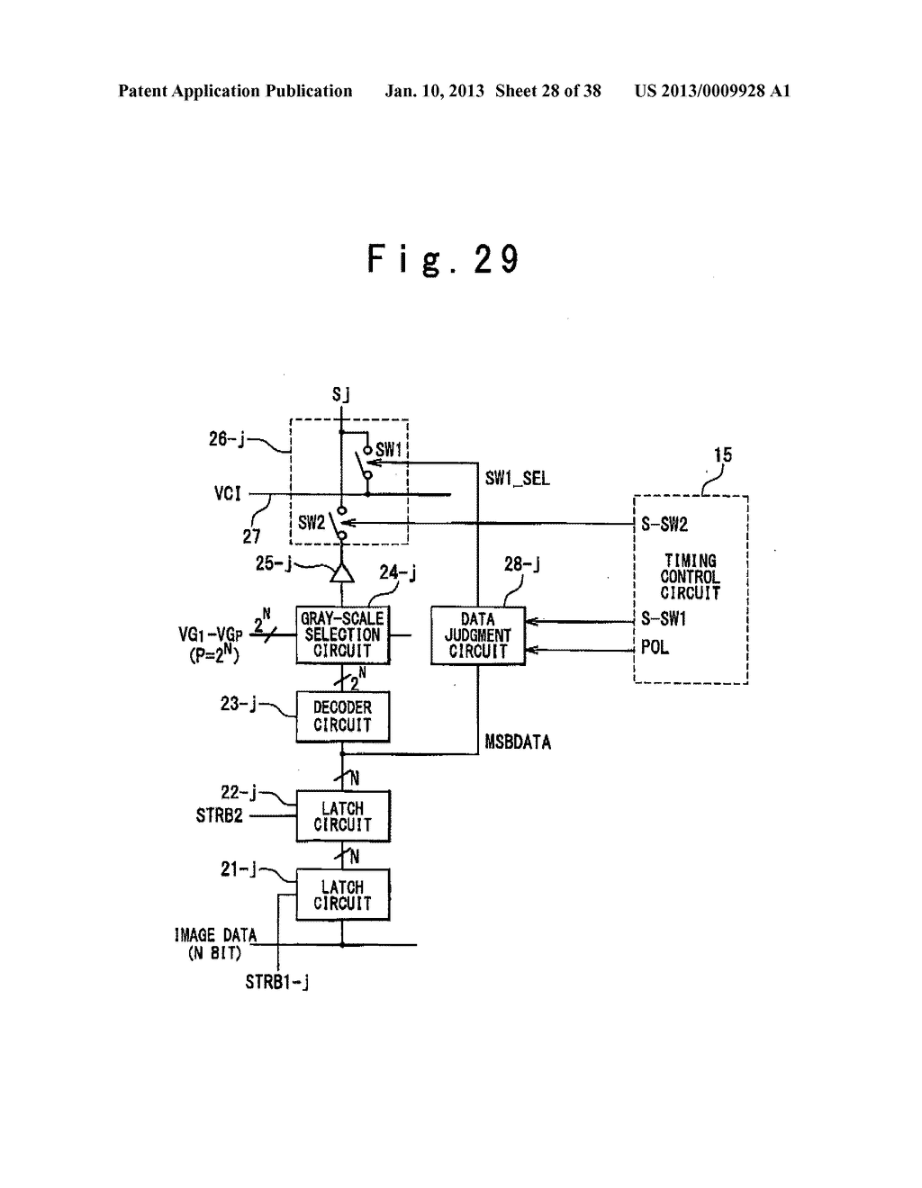 LIQUID CRYSTAL DISPLAY PANEL DRIVING METHOD, LIQUID CRYSTAL DISPLAY     DEVICE, AND LCD DRIVER - diagram, schematic, and image 29