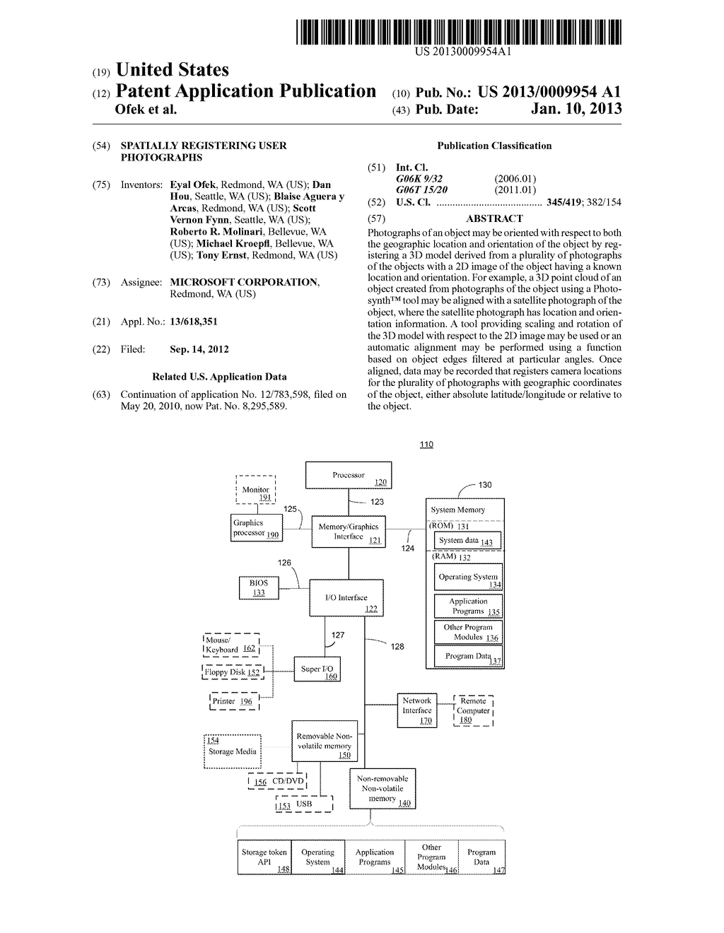 SPATIALLY REGISTERING USER PHOTOGRAPHS - diagram, schematic, and image 01