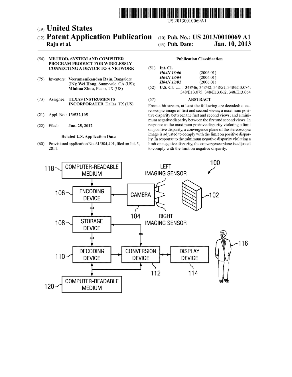 METHOD, SYSTEM AND COMPUTER PROGRAM PRODUCT FOR WIRELESSLY CONNECTING A     DEVICE TO A NETWORK - diagram, schematic, and image 01