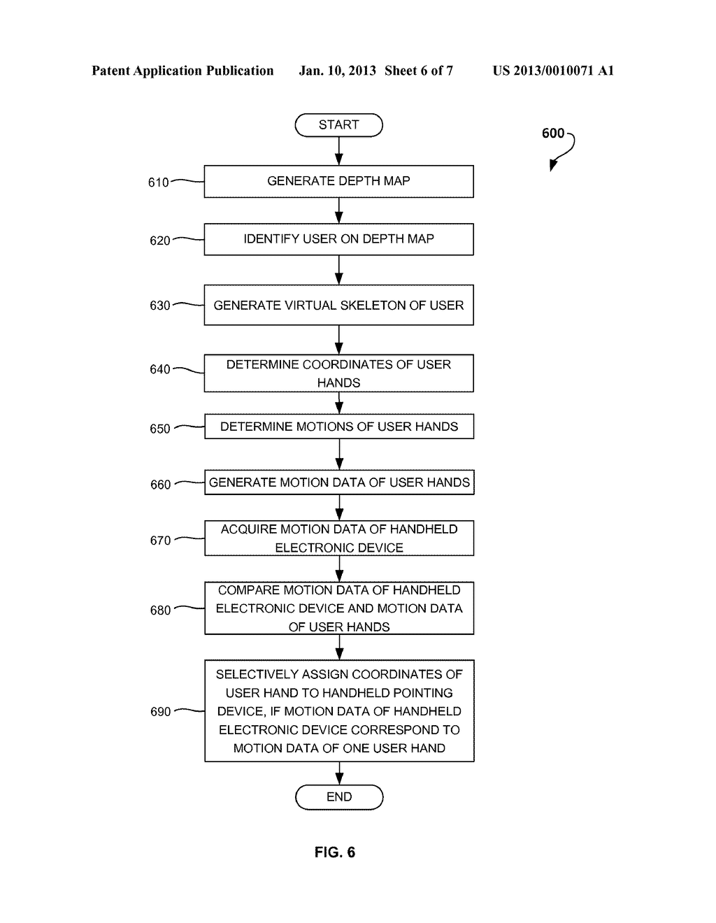 METHODS AND SYSTEMS FOR MAPPING POINTING DEVICE ON DEPTH MAP - diagram, schematic, and image 07