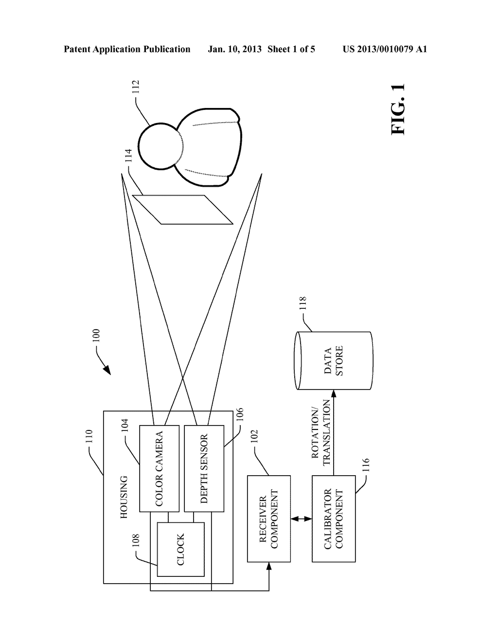 CALIBRATION BETWEEN DEPTH AND COLOR SENSORS FOR DEPTH CAMERAS - diagram, schematic, and image 02