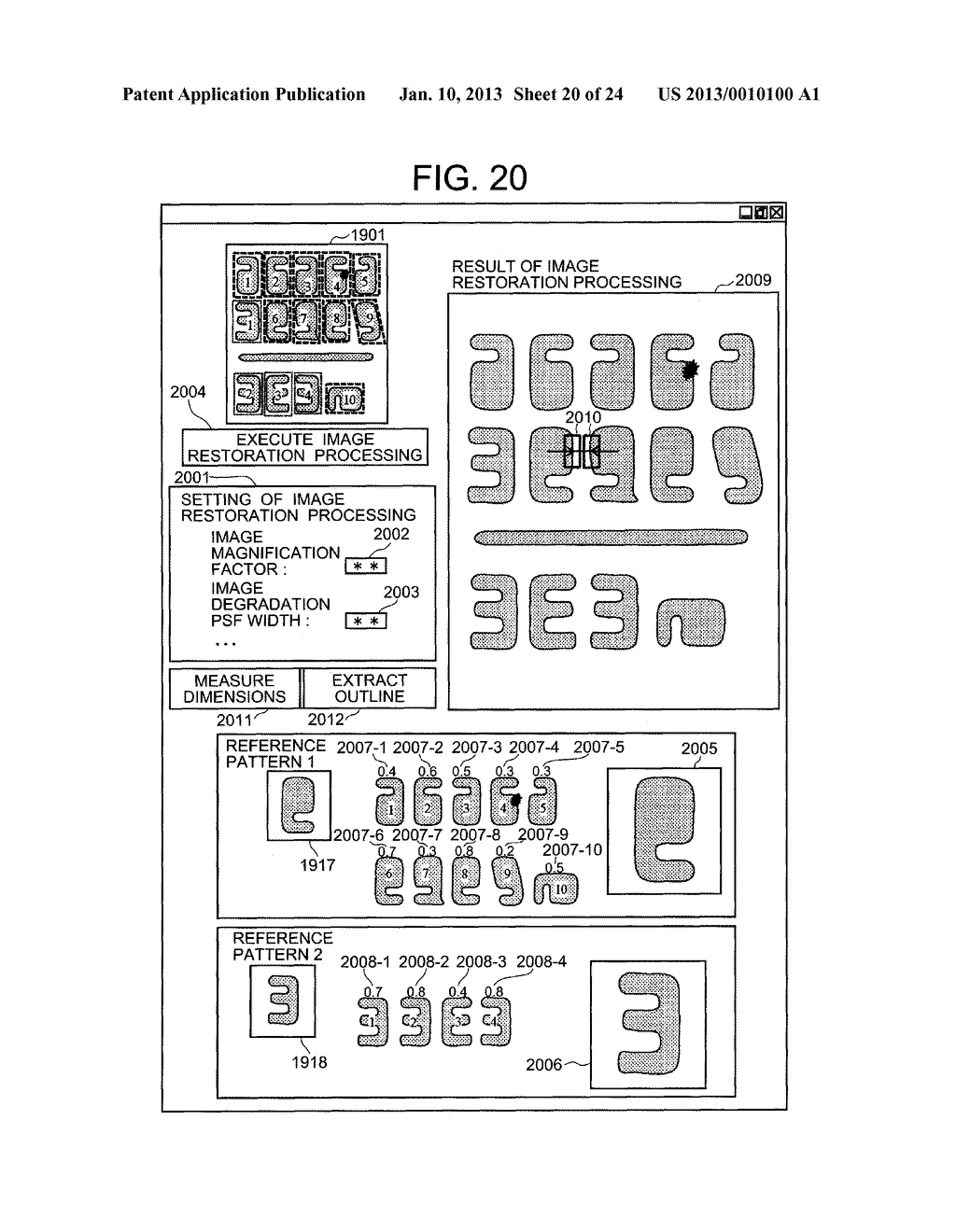 IMAGE GENERATING METHOD AND DEVICE USING SCANNING CHARGED PARTICLE     MICROSCOPE, SAMPLE OBSERVATION METHOD, AND OBSERVING DEVICE - diagram, schematic, and image 21