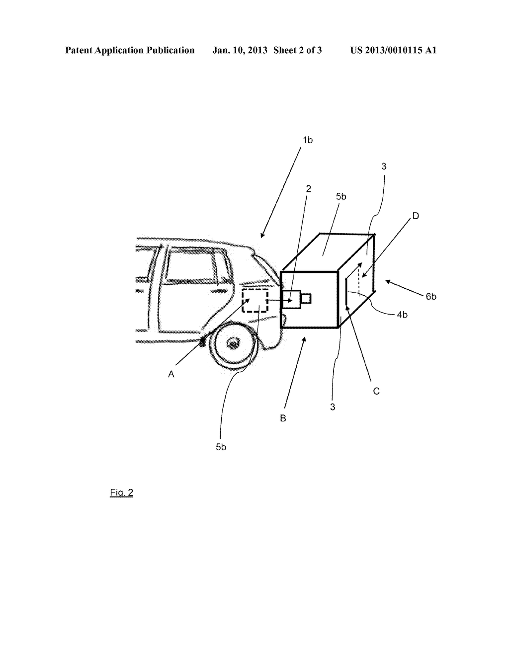 VEHICLE HAVING A REVERSING CAMERA - diagram, schematic, and image 03