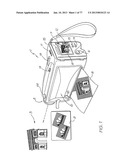 PORTABLE HAND-HELD DEVICE HAVING NETWORKED QUAD CORE PROCESSOR diagram and image