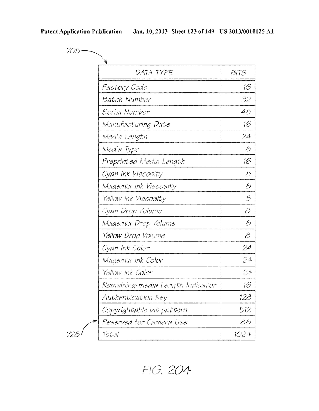 HANDHELD DIGITAL CAMERA DEVICE WITH ORIENTATION SENSING AND DECODING     CAPABILITIES - diagram, schematic, and image 124