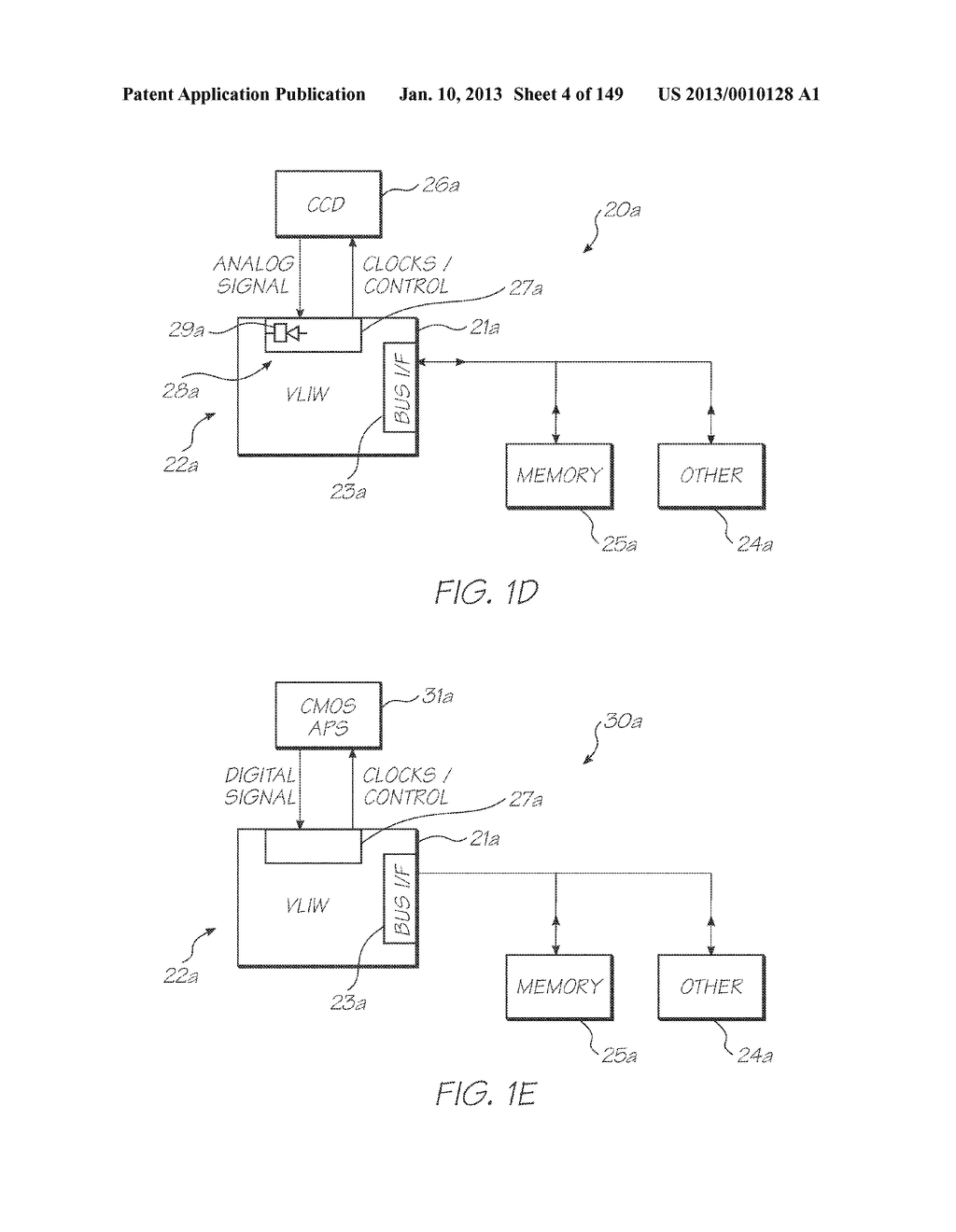 HANDHELD IMAGING DEVICE WITH MULTI-CORE IMAGE PROCESSOR INTEGRATING COMMON     BUS INTERFACE AND DEDICATED IMAGE SENSOR INTERFACE - diagram, schematic, and image 05