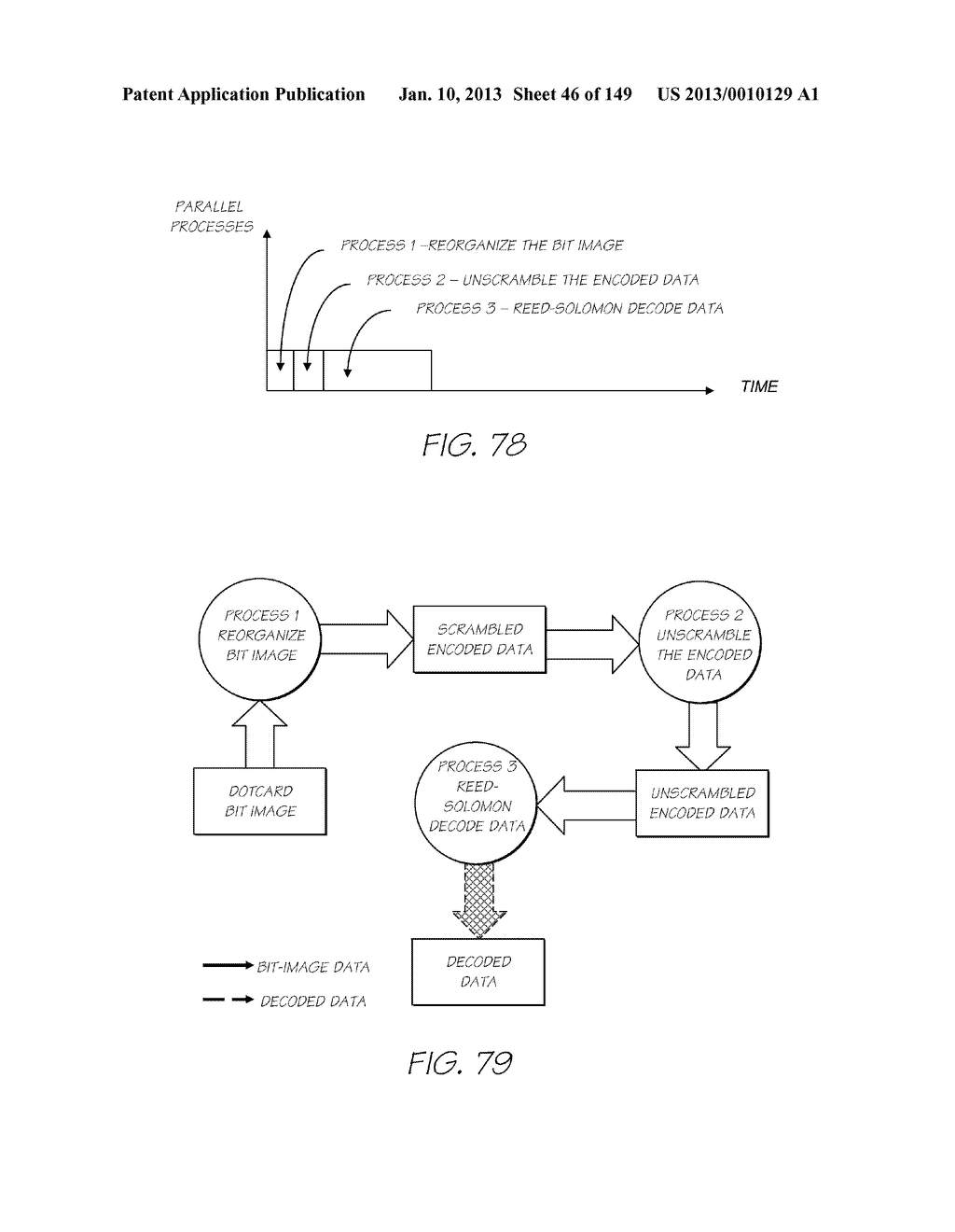 HANDHELD IMAGING DEVICE WITH INTEGRATED CHIP INCORPORATING ON SHARED WAFER     IMAGE PROCESSOR AND CENTRAL PROCESSOR - diagram, schematic, and image 47