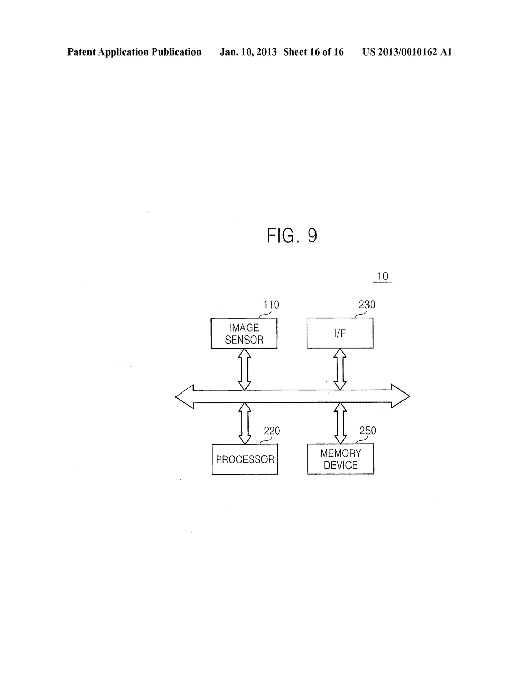 IMAGE SENSORS, IMAGE PROCESSING APPARATUS INCLUDING THE SAME, AND     INTERPOLATION METHODS OF IMAGE PROCESSING APPARATUS - diagram, schematic, and image 17