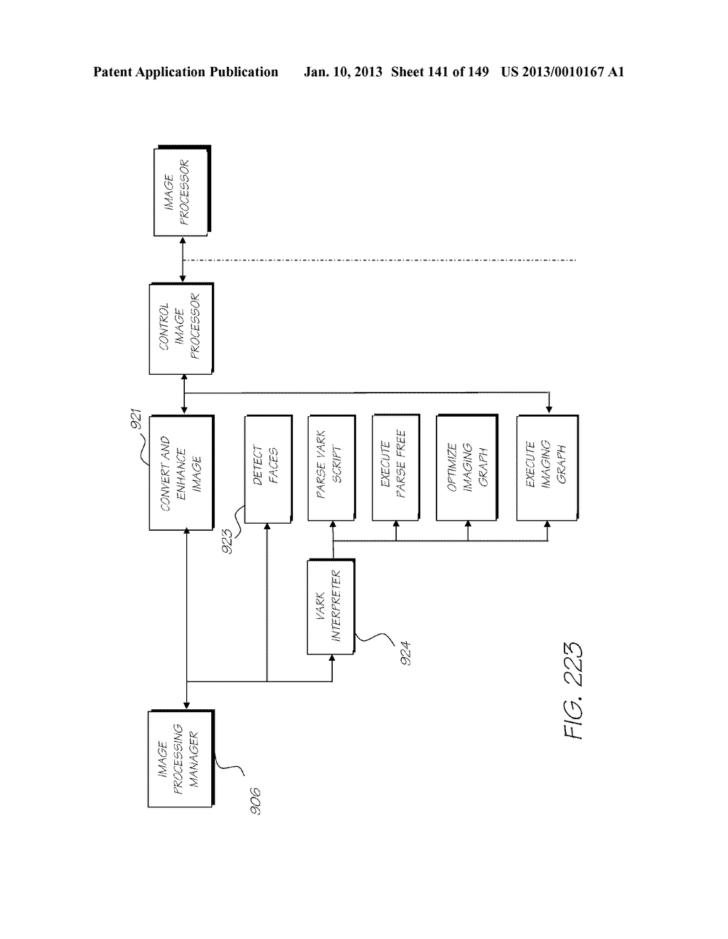 HANDHELD IMAGING DEVICE WITH IMAGE PROCESSOR AND IMAGE SENSOR INTERFACE     PROVIDED ON SHARED SUBSTRATE - diagram, schematic, and image 142