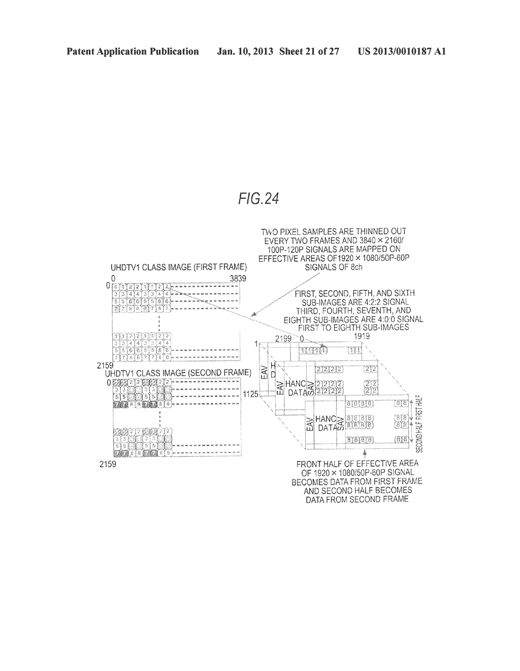 SIGNAL TRANSMITTING DEVICE, SIGNAL TRANSMITTING METHOD, SIGNAL RECEIVING     DEVICE, SIGNAL RECEIVING METHOD, AND SIGNAL TRANSMISSION SYSTEM - diagram, schematic, and image 22