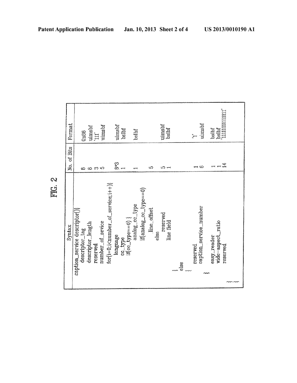 DIGITAL BROADCAST RECEIVER AND METHOD FOR PROCESSING CAPTION THEREOF - diagram, schematic, and image 03