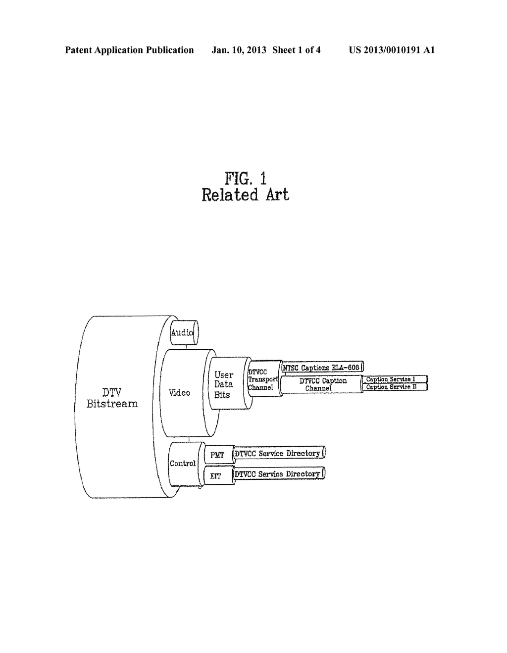 DIGITAL BROADCAST RECEIVER AND METHOD FOR PROCESSING CAPTION THEREOF - diagram, schematic, and image 02