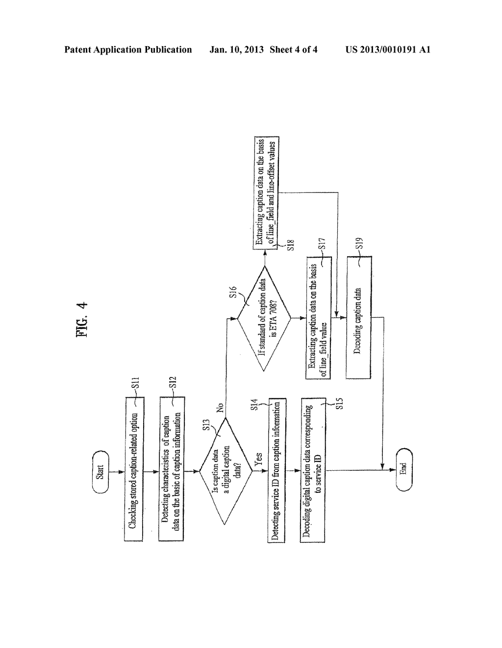 DIGITAL BROADCAST RECEIVER AND METHOD FOR PROCESSING CAPTION THEREOF - diagram, schematic, and image 05