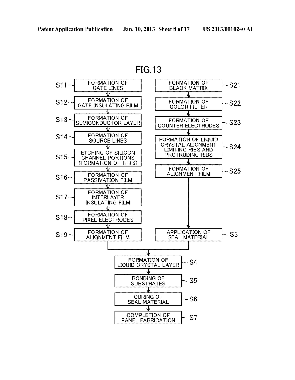 DISPLAY DEVICE AND METHOD FOR MANUFACTURING THE SAME - diagram, schematic, and image 09