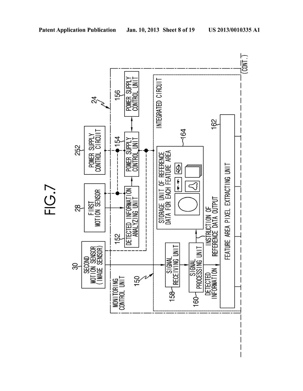 POWER SUPPLY CONTROL DEVICE AND METHOD THEREOF, IMAGE PROCESSING     APPARATUS, AND NON-TRANSITORY COMPUTER READABLE MEDIUM STORING POWER     SUPPLY CONTROL PROGRAM - diagram, schematic, and image 09