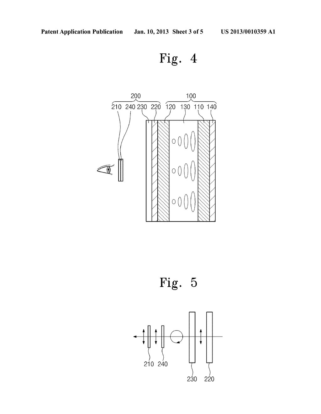 POLARIZATION SYSTEM AND THREE DIMENSIONAL IMAGE DISPLAY APPARATUS HAVING     THE SAME - diagram, schematic, and image 04