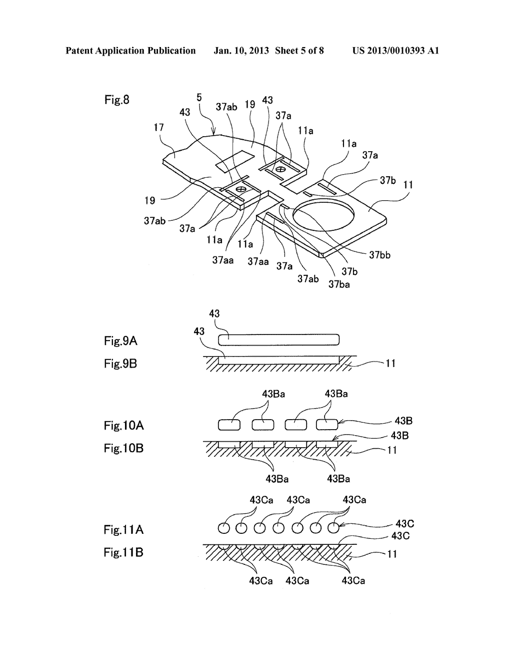 CONNECTING STRUCTURE FOR A PLATE MATERIAL AND AN OPPOSITE MEMBER BETWEEN     WHICH A RESIN SEAT IS INTERPOSED AND HEAD SUSPENSION WITH THE CONNECTING     STRUCTURE - diagram, schematic, and image 06