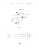 LOCKING CONNECTION DEVICE, LED BOX AND LED DISPLAY SCREEN diagram and image