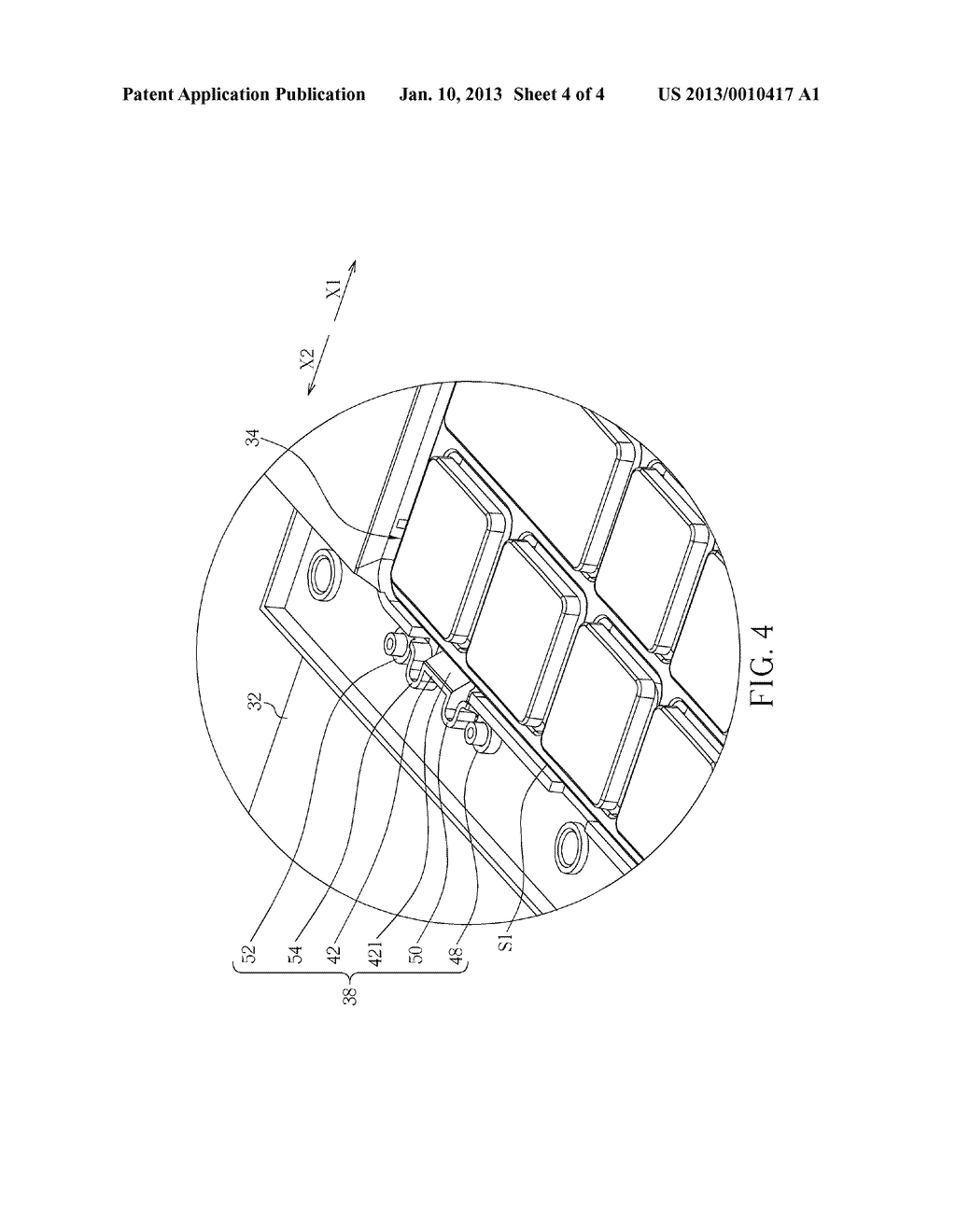 KEYBOARD FIXING STRUCTURE FOR FIXING A KEYBOARD AND PORTABLE ELECTRONIC     DEVICE THEREWITH - diagram, schematic, and image 05