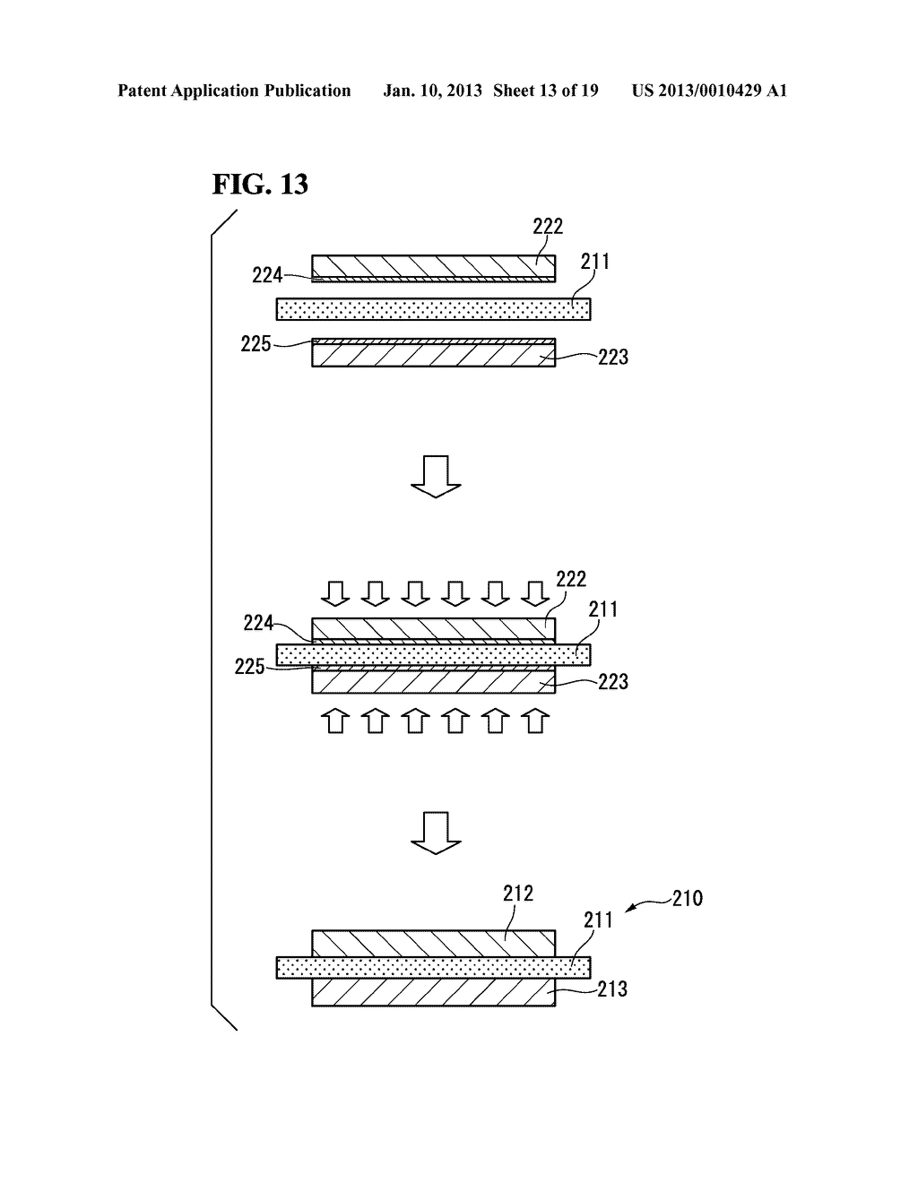 METHOD FOR PRODUCING SUBSTRATE FOR POWER MODULE WITH HEAT SINK, SUBSTRATE     FOR POWER MODULE WITH HEAT SINK, AND POWER MODULE - diagram, schematic, and image 14