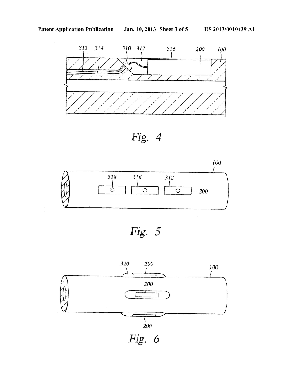 Enclosures for Containing Transducers and Electronics on A Downhole Tool - diagram, schematic, and image 04