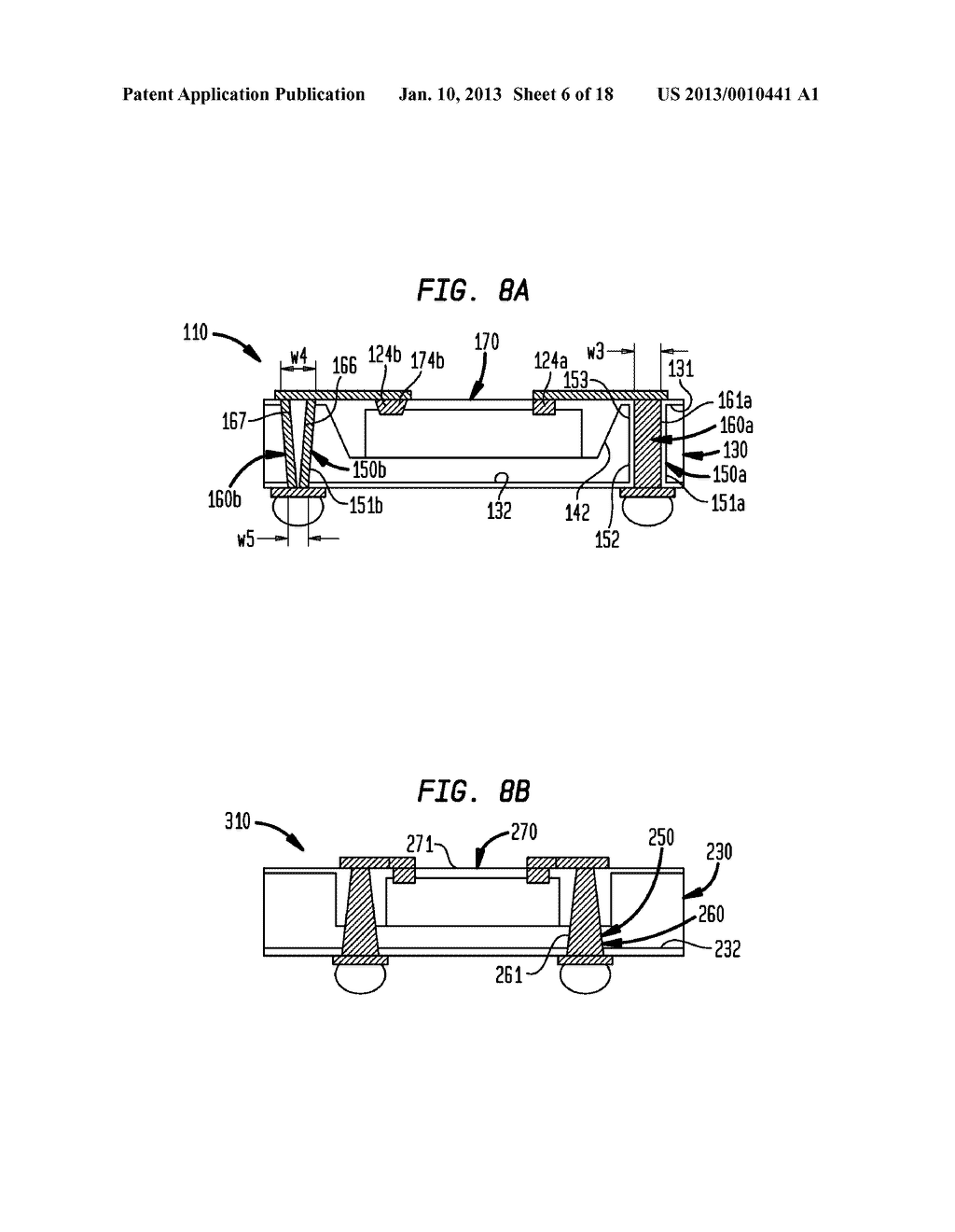 MICROELECTRONIC ELEMENTS WITH POST-ASSEMBLY PLANARIZATION - diagram, schematic, and image 07