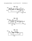 MICROELECTRONIC ELEMENTS WITH POST-ASSEMBLY PLANARIZATION diagram and image