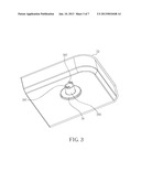 PAD MECHANISM CAPABLE OF ADJUSTING HEIGHT THEREOF AND ELECTRONIC DEVICE     THEREWITH diagram and image