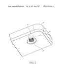 PAD MECHANISM CAPABLE OF ADJUSTING HEIGHT THEREOF AND ELECTRONIC DEVICE     THEREWITH diagram and image