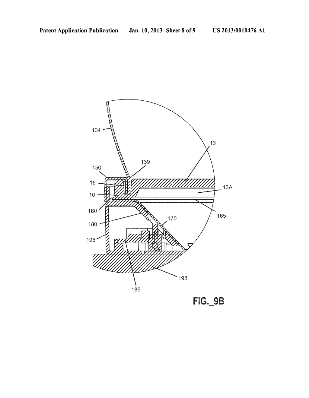 LENS AND TRIM ATTACHMENT STRUCTURE FOR SOLID STATE DOWNLIGHTS - diagram, schematic, and image 09