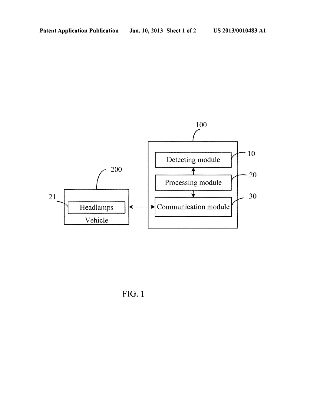 AUTOMOTIVE HEADLAMP CONTROL DEVICE AND METHOD - diagram, schematic, and image 02