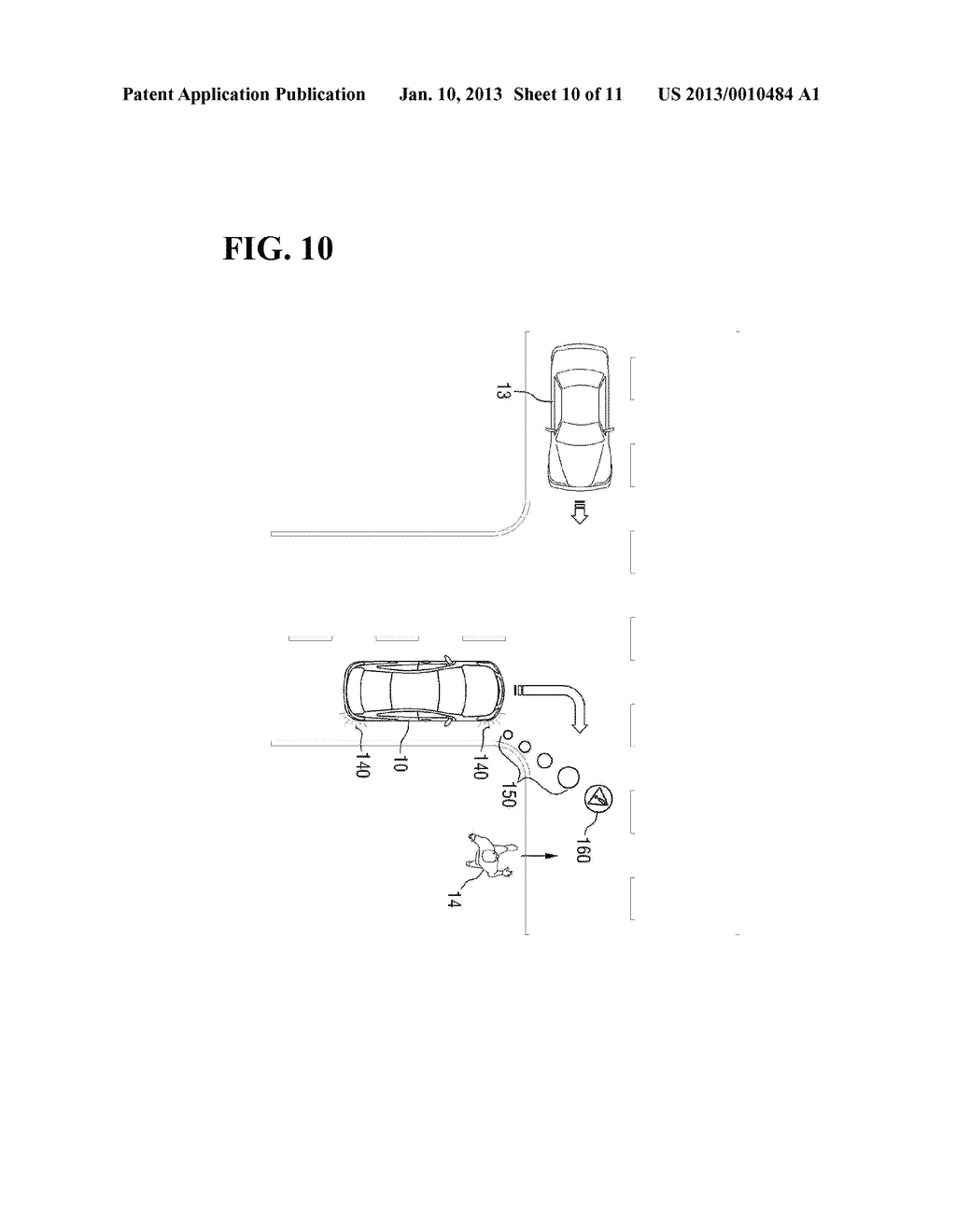 AUTOMOTIVE TURN SIGNAL LAMP AND CONTROLLING METHOD FOR THE SAME - diagram, schematic, and image 11