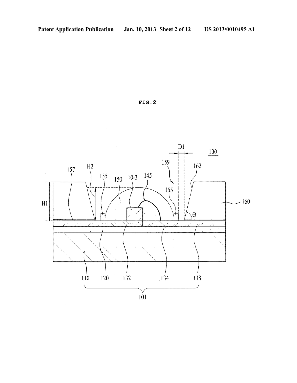 LIGHT EMITTING MODULE AND ILLUMINATION SYSTEM INCLUDING THE SAME - diagram, schematic, and image 03