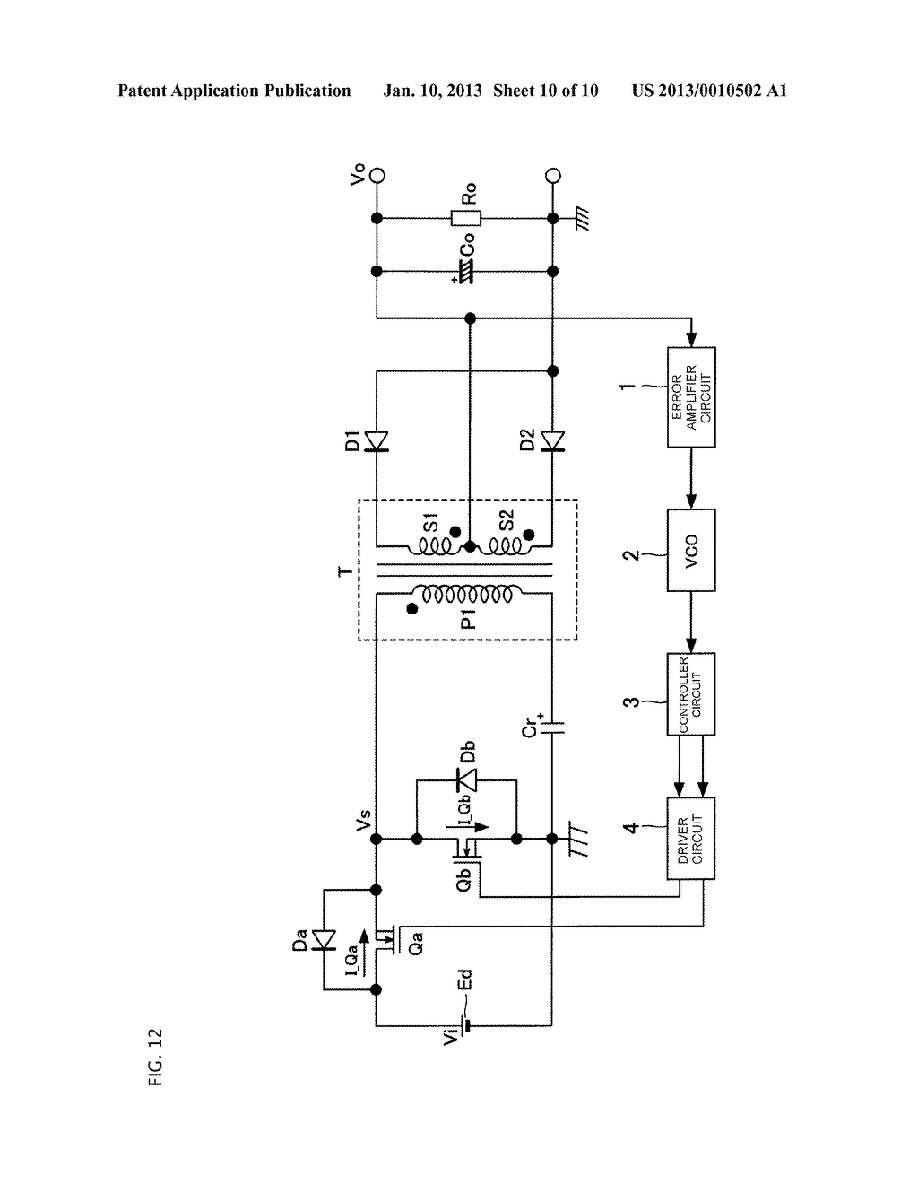 SWITCHING REGULATOR AND CONTROL DEVICE THEREOF - diagram, schematic, and image 11